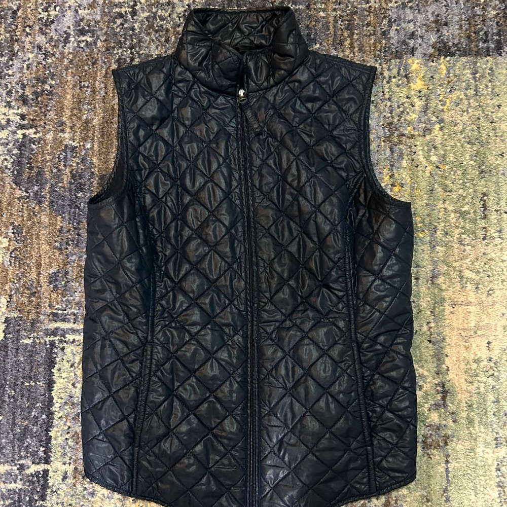 Blue VanHeusen Vest SMALL Petite